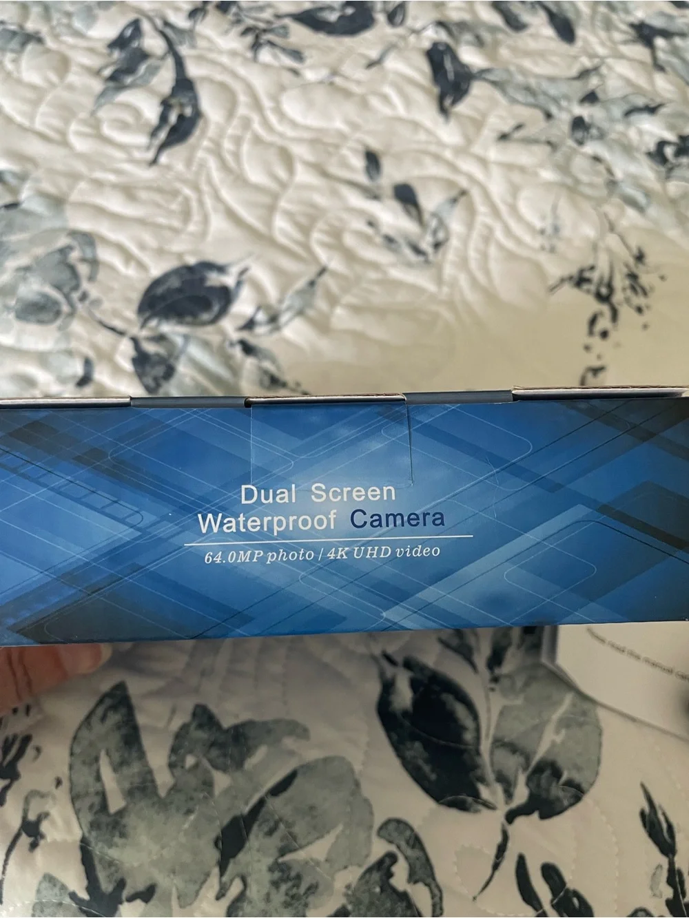 Waterproof Digital Camera in Teal and Black
